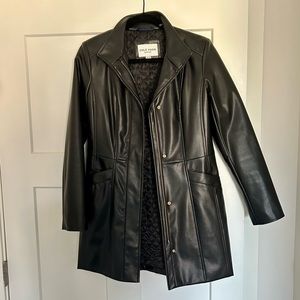 Cole Han Faux Leather Jacket